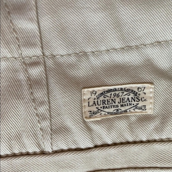 RL Lauren Jeans Co Khaki Shorts 8” Inseam Size 12 NWT Retail $60 - Picture 3 of 7